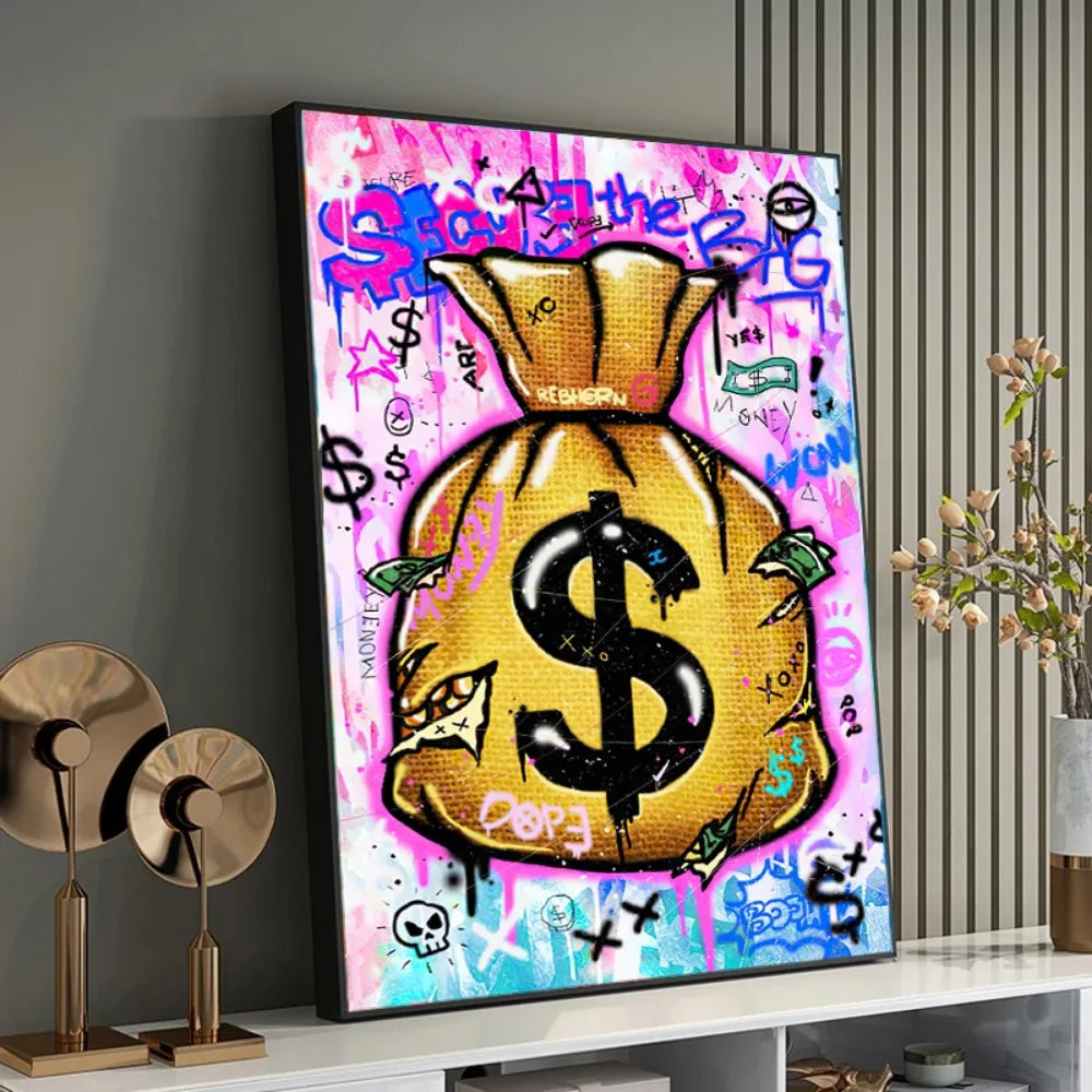 Money Bag Art