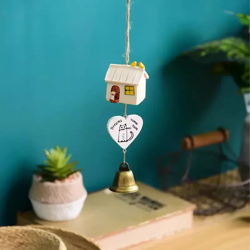 Chinchillas wind chimes