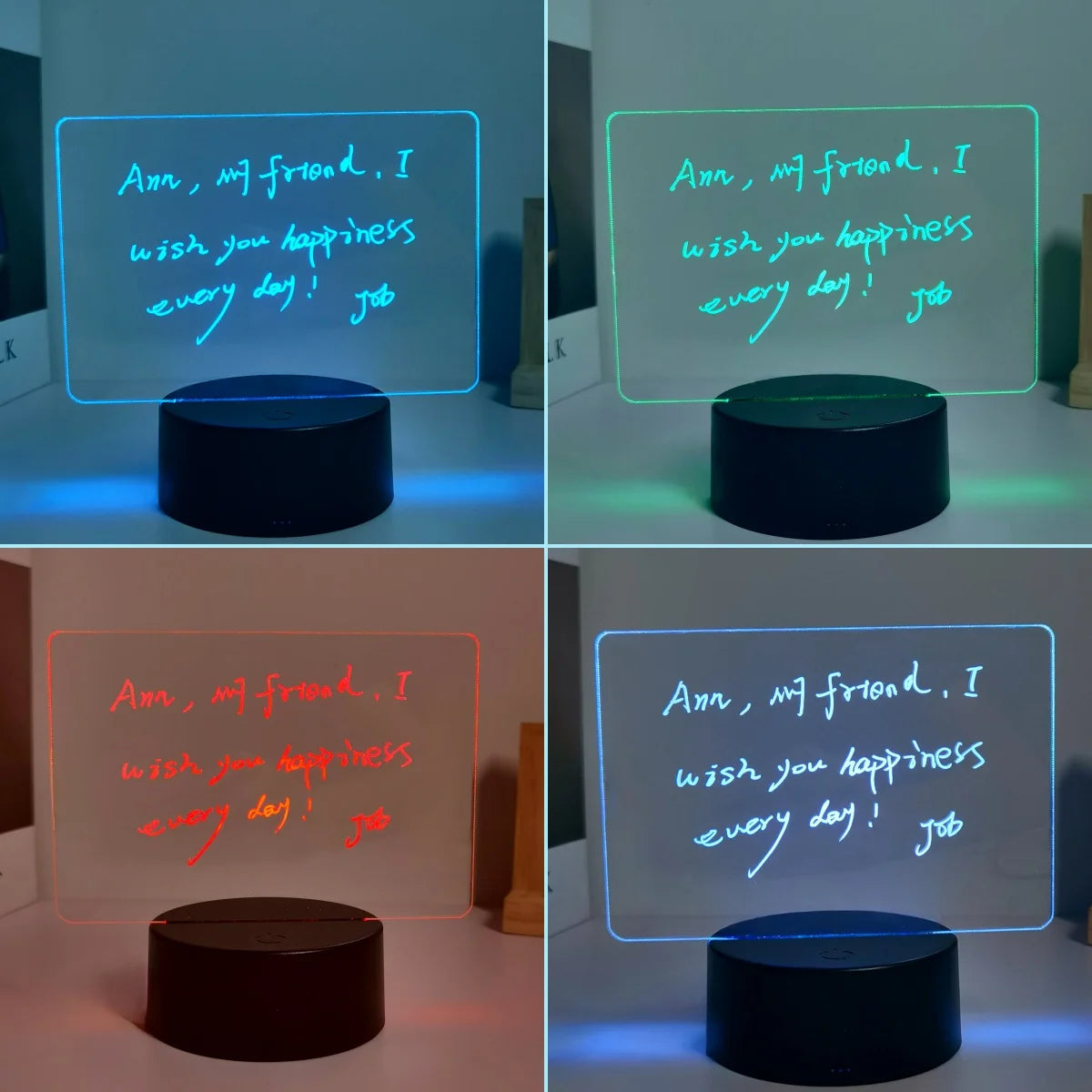 LED Writable Message Board