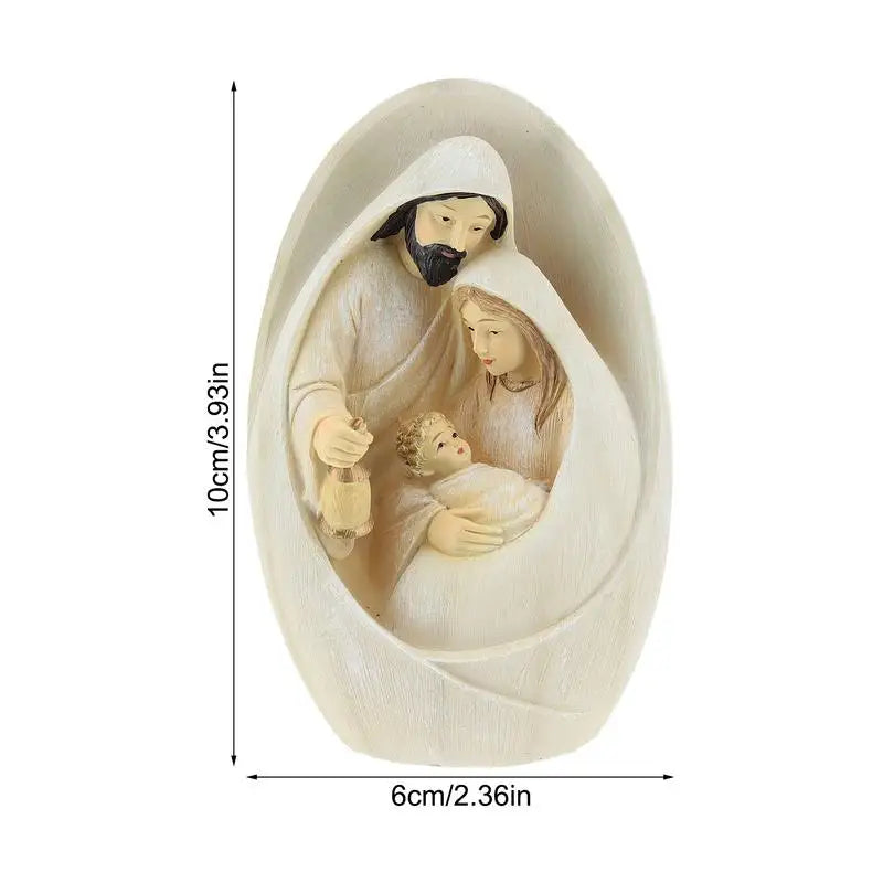 Nativity Resin