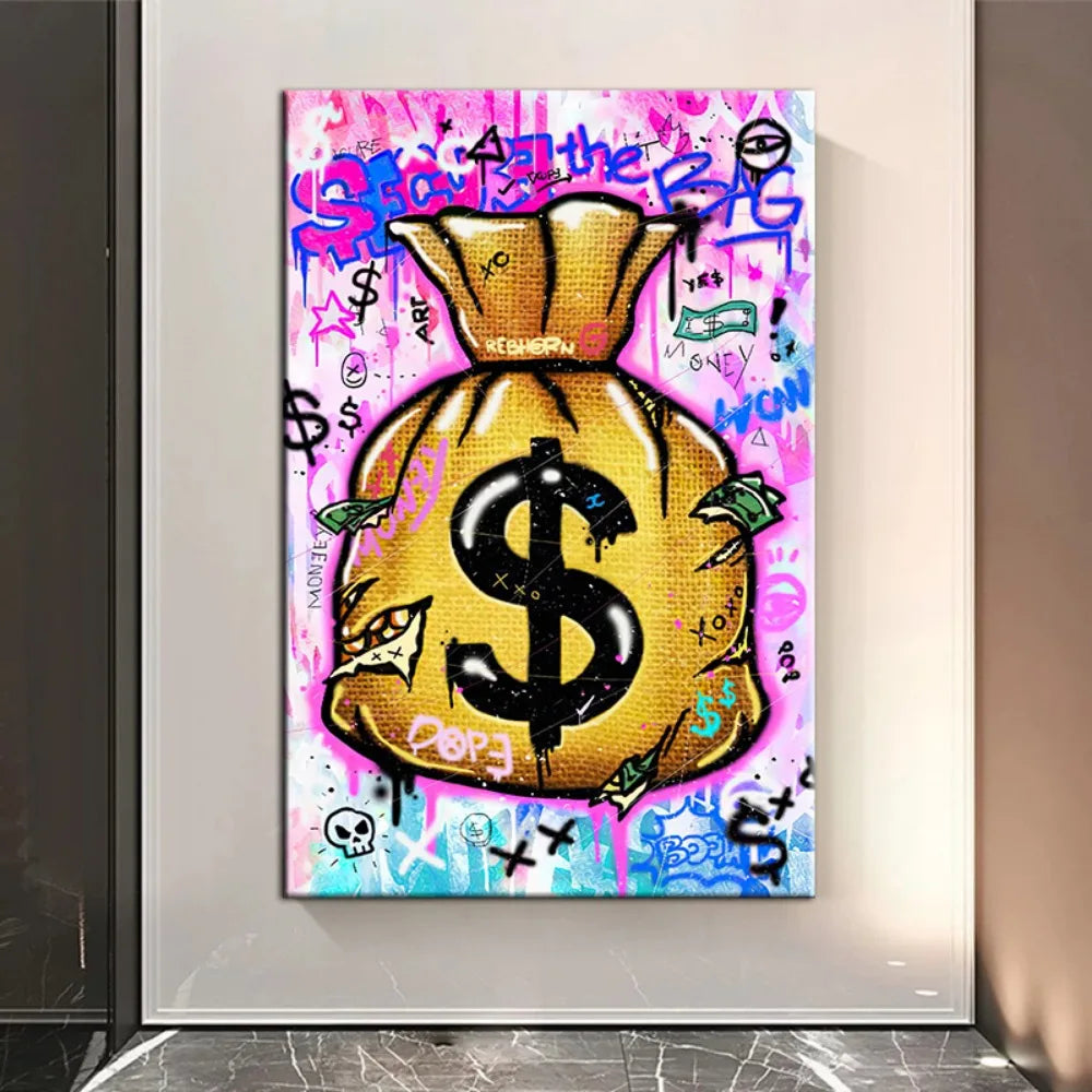 Money Bag Art