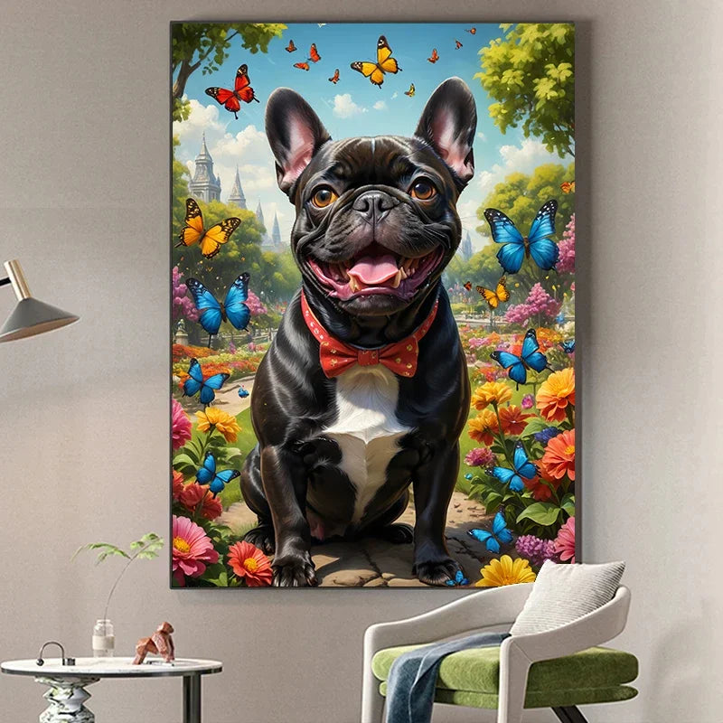 Smilling French Bulldog