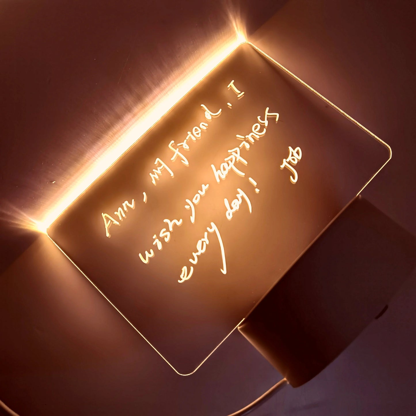 LED Writable Message Board