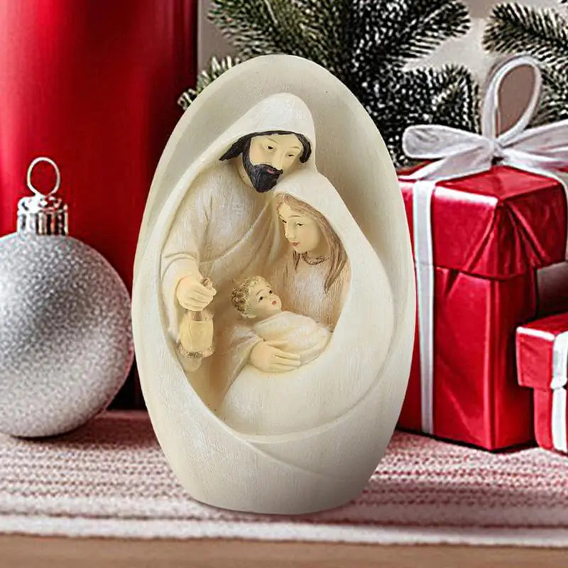 Nativity Resin