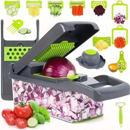 Multifunctional 14/16 in 1  Vegetable Chopper