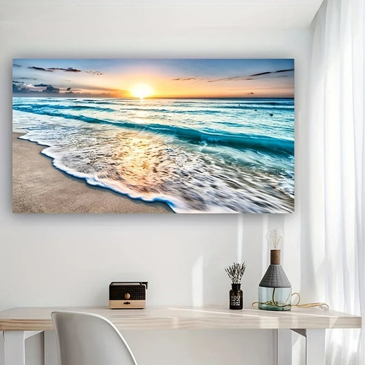 Beach Sunset Poster