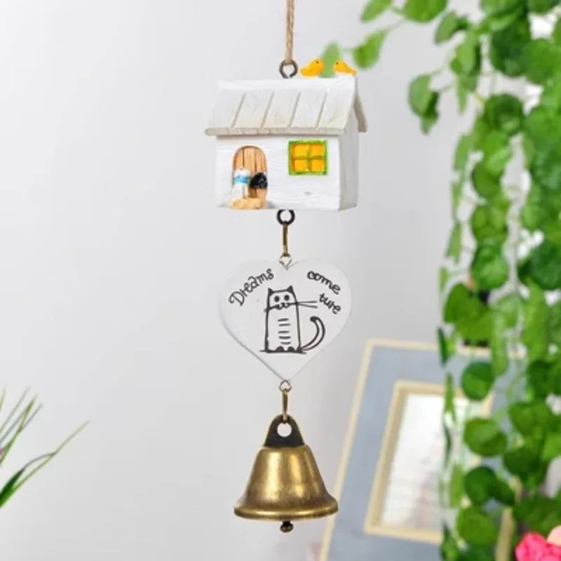 Chinchillas wind chimes